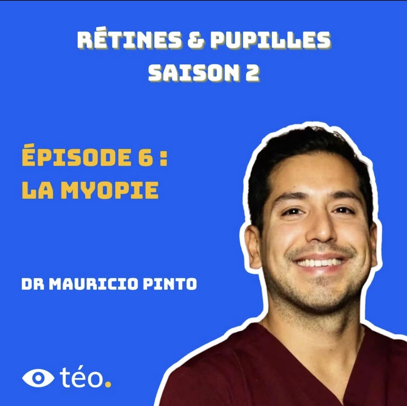 Podcast sur la myopie avec le Dr Mauricio Pinto – épisode consacré à la pandémie mondiale de myopie et à la chirurgie réfractive