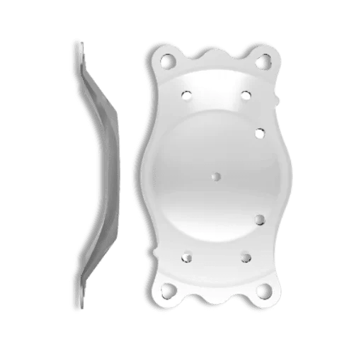 Schéma d’un implant intraoculaire phake de type IPCL, utilisé en chirurgie réfractive.