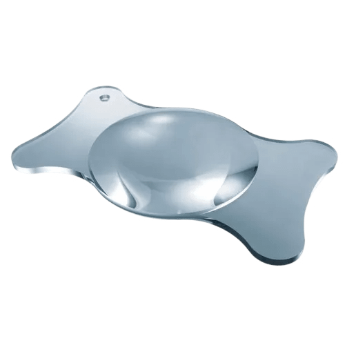 Illustration d’un implant intraoculaire monofocal (vision de loin ou de près)